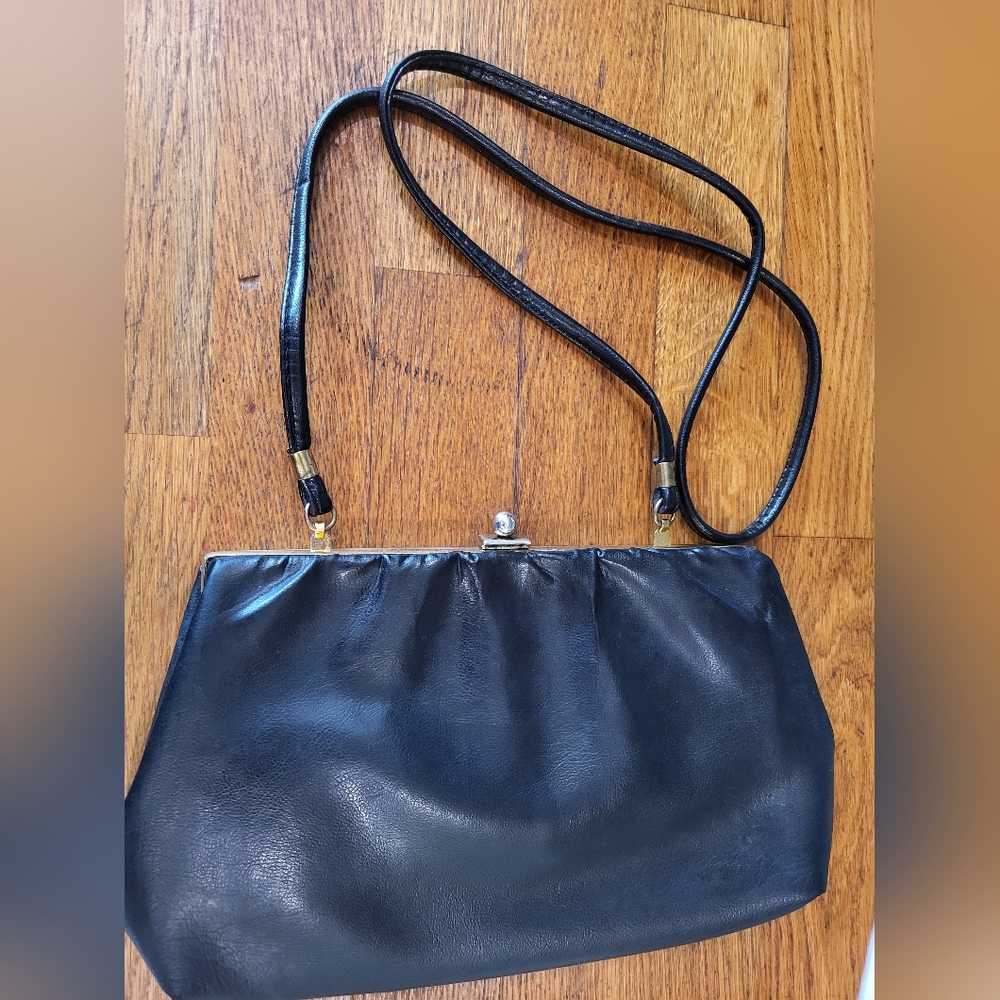 Vintage Black Clutch